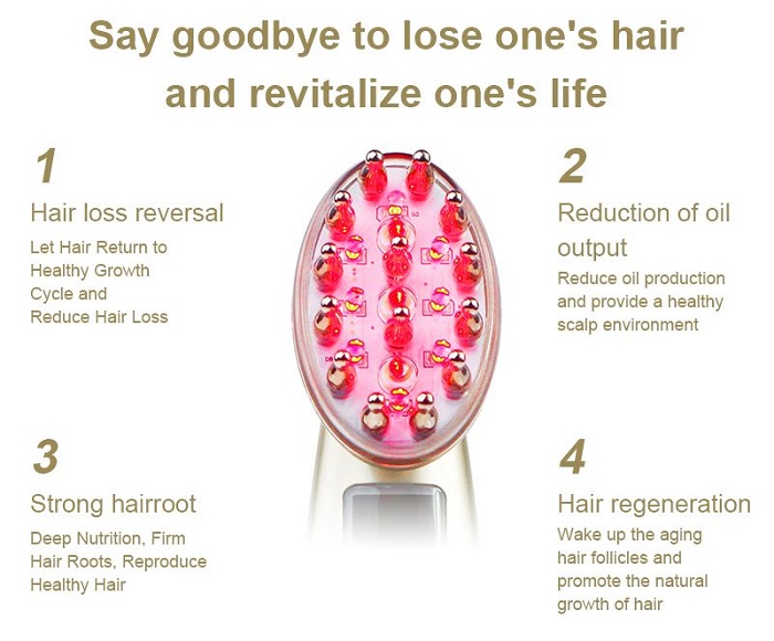 HairRevit Pro Review & Price : Red Light Therapy Anti Hair Loss Comb